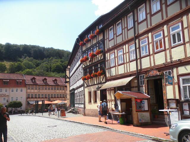 . . . in der "Historischen Europastadt" Stolberg im Südharz . . .