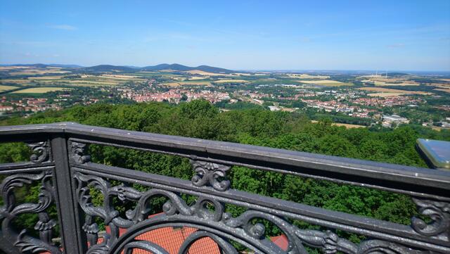 Ausblick in die Landschaft