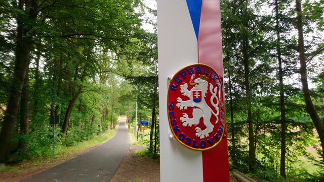 Ein alter Grenzübergang