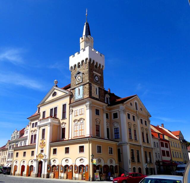 Das Rathaus in Löbau