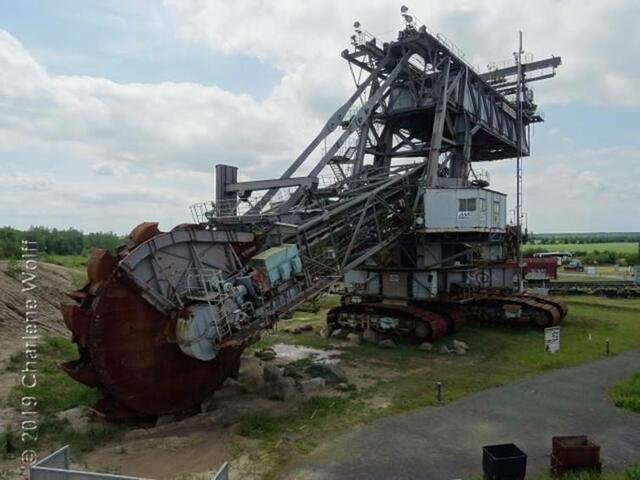 Tagebau-Schaufelradbagger
