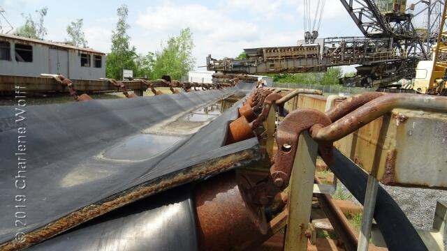 Braunkohle Tagebau Museum - Förderband