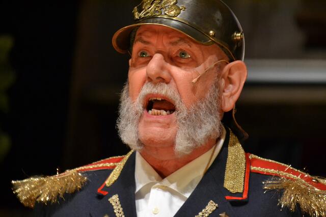 Manfred Scheurer verkörperte den "Preussen" von Zieten.