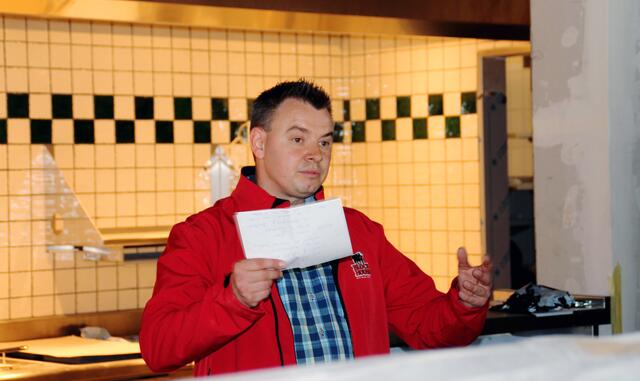 Herr Backert - Vorstellung seines Restaurant