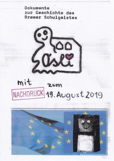 Dokumente zur Geschichte des Bremer Schulgeistes zum 19. August 2019, Seite 1