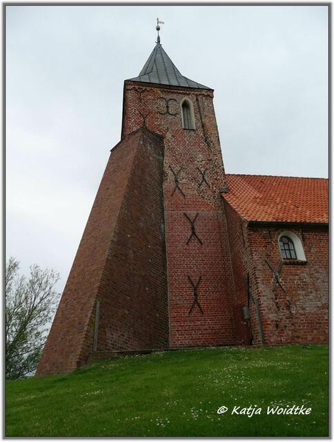 Kirchen auf Eiderstedt - St. Stephanus in Westerhever 
 (Foto: Katja Woidtke) | Foto: Katja Woidtke