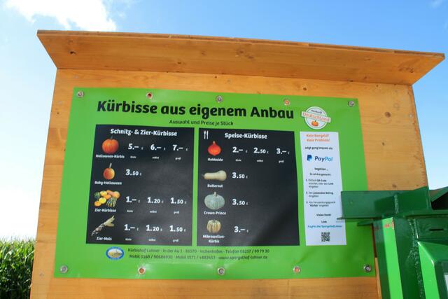 Sorten und Preise