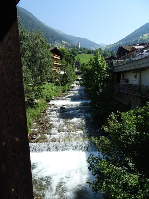 die reißende Passer bei St. Leonhard