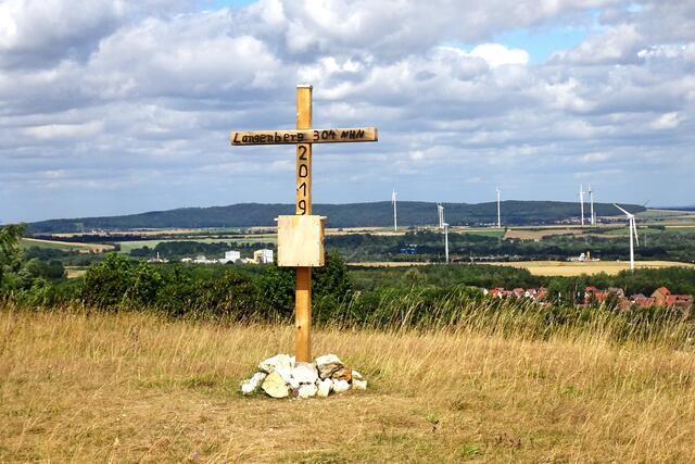 Gipfelkreuz auf dem Langenberg