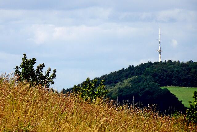 Sendemast bei Goslar vom Langenberg aufgenommen