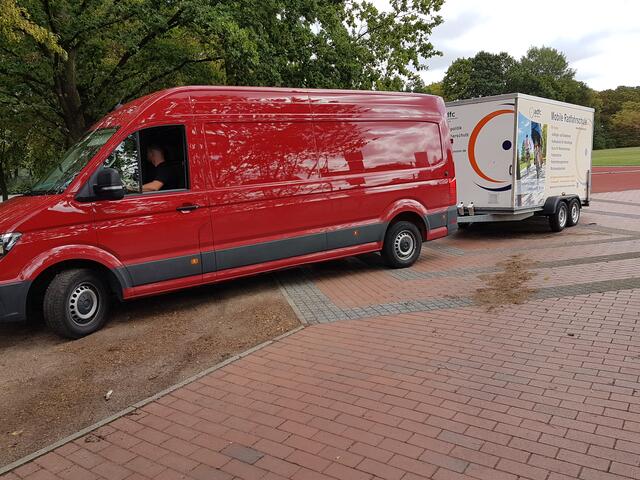 Abfahrt zum nächsten Einsatz ...