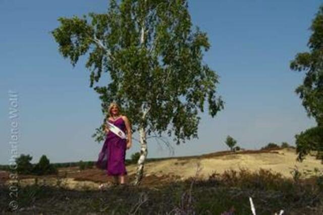 Charlene Wolff auf der Nemitzer Heide