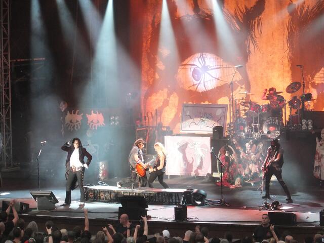 Alice Cooper in der Jahrhunderthalle Frankfurt