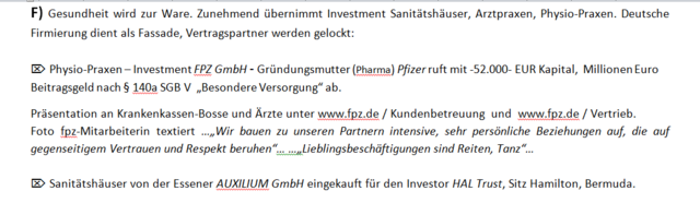 Gesundheit wird Investment