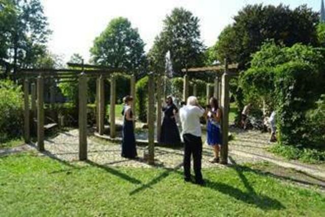 Fotoshooting im Stadtpark