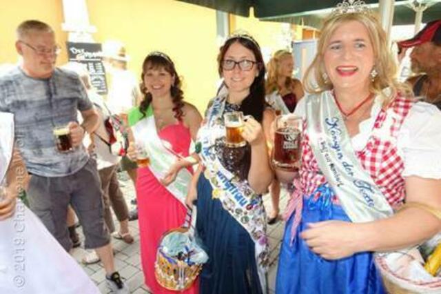 Das neue Bier wird probiert