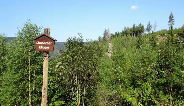 an der Studentenklippe