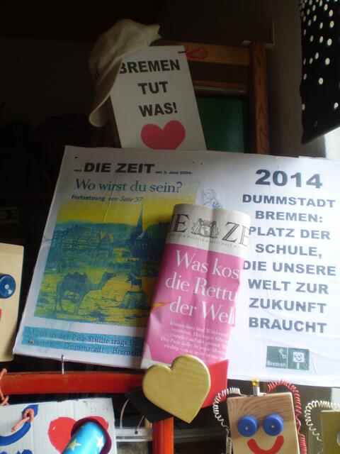 Blick auf DIE ZEIT