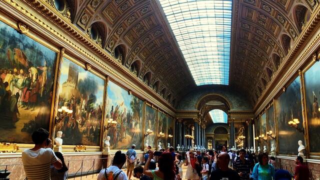 III. 25. August 2019. Besuch in Versailles. 24. - 31. August 2019. Flusskreuzfahrt Seine.