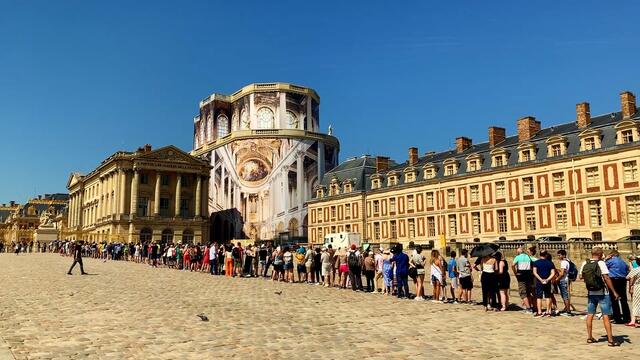 III. 25. August 2019. Besuch in Versailles. 24. - 31. August 2019. Flusskreuzfahrt Seine.