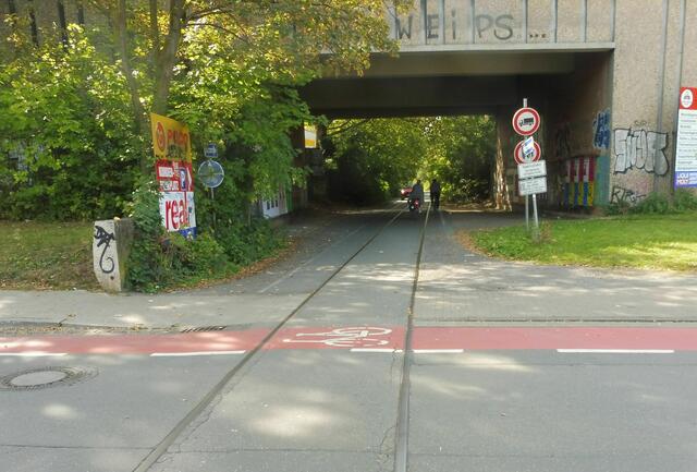 Bardowicker Straße, Richtung Real/Poco.