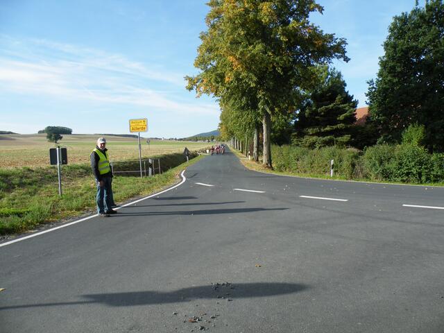 15. In Runde vier; kurz vor Alferde.
