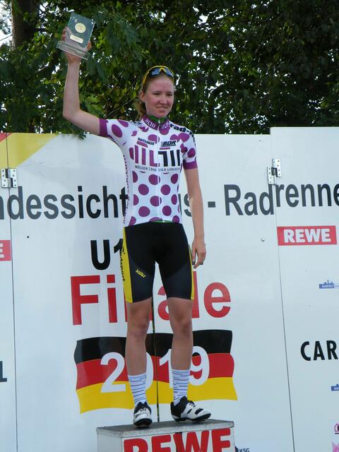 35. Siegerin der Bergwertung; "Tour de Holtensen".