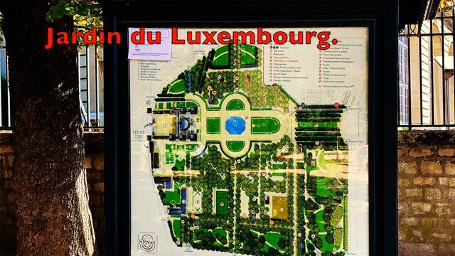 1. XXI. 30. August 2019.  Paris - Jardin du Luxembourg. 24. - 31. August 2019. Flusskreuzfahrt Seine.