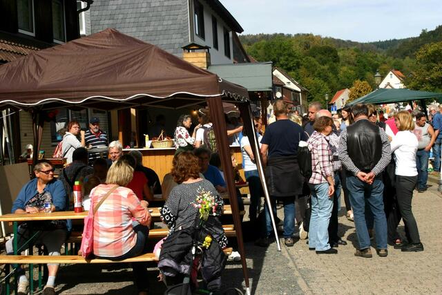 Das beliebte Straßenfest war einmal wieder recht gut besucht