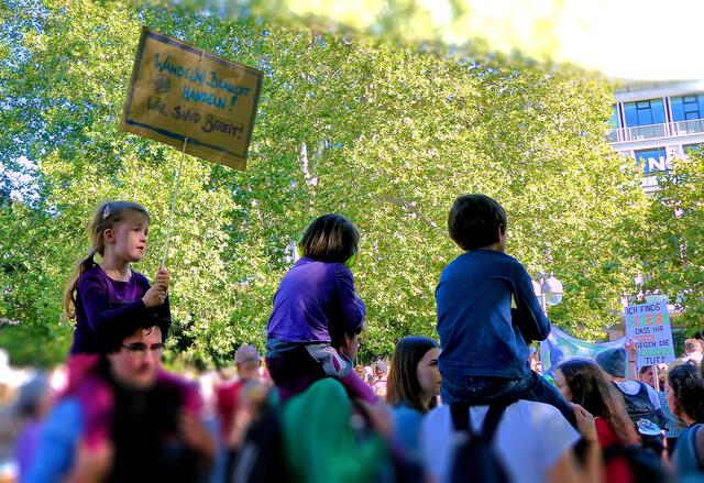 Alle Altersgruppen sind vertreten. Von klein bis groß, von jung bis alt.