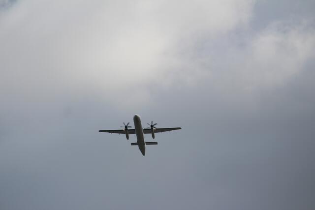 Eine Turboprop geht.