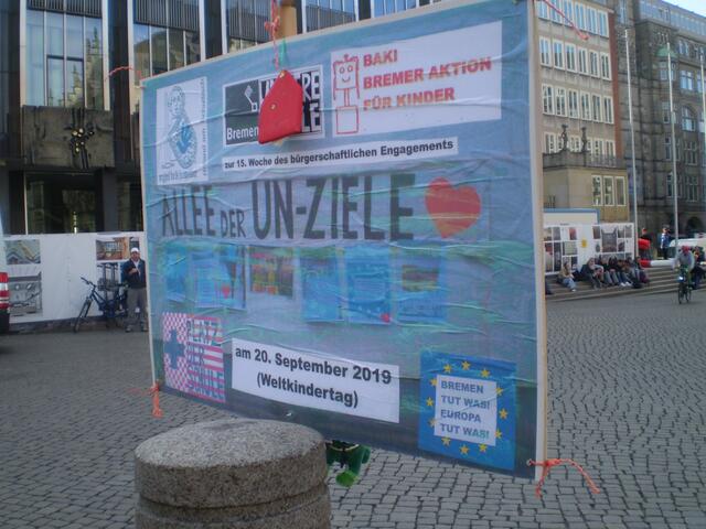Europa-BAKI-Beitrag in Bremen zur 15. Woche des bürgerschaftlichen Engagements am 20. September 2019 (Weltkindertag)