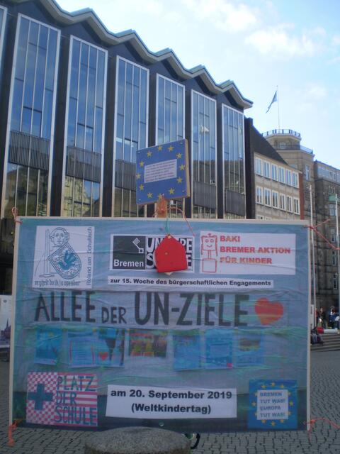 Europa-BAKI-Beitrag in Bremen zur 15. Woche des bürgerschaftlichen Engagements am 20. September 2019 (Weltkindertag)