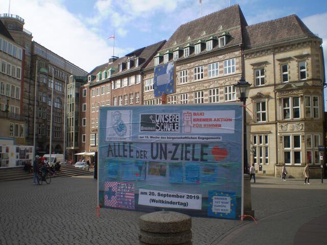 Europa-BAKI-Beitrag in Bremen zur 15. Woche des bürgerschaftlichen Engagements am 20. September 2019 (Weltkindertag)