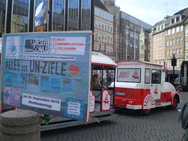 Europa-BAKI-Beitrag in Bremen zur 15. Woche des bürgerschaftlichen Engagements am 20. September 2019 (Weltkindertag)