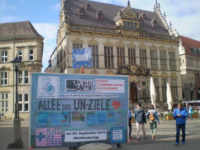 Europa-BAKI-Beitrag in Bremen zur 15. Woche des bürgerschaftlichen Engagements am 20. September 2019 (Weltkindertag)