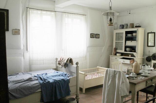 Armenwohnung - alles in einem Raum