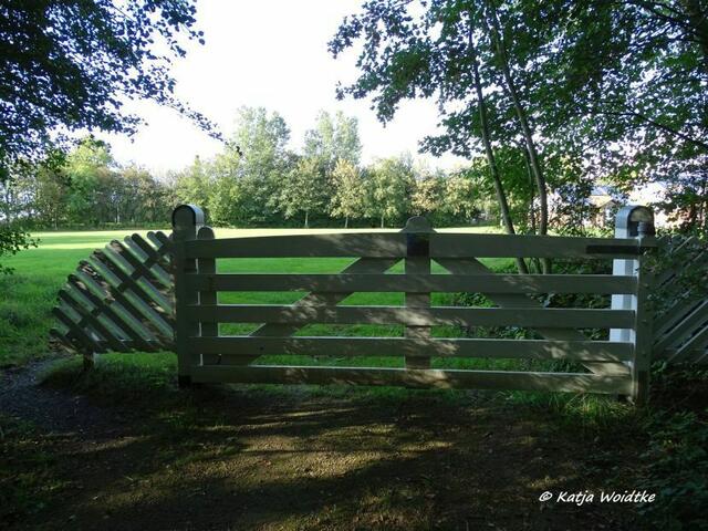 Das Eiderstedter Heck war früher die Visitienkarte eines gut geführten Bauernhofes (Foto: Katja Woidtke)