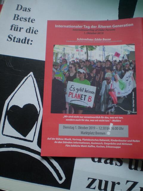 Bremen, 1. Oktober 2019, letzte Seite aus "Wir Äteren in den Gewerkschaften in Bremen und Bremerhaven", Nr. 37/2019