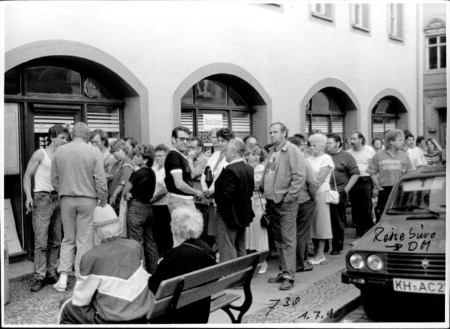 D-Mark-Reisebüre Markt