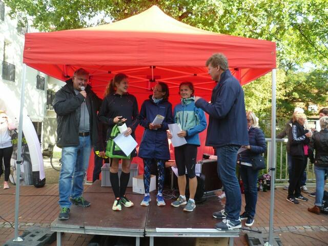 Siegerehrung Burgdorfer Spargel-Lauf 2019: 5,0 km.