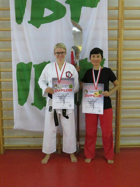 Lea Schumann (links) und Oyun Tuya