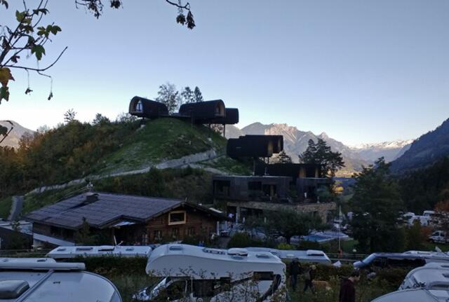 Da oben sind sie - die Himmelchalets