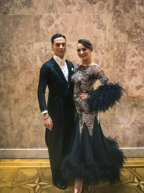 Profiturnierpaar des TSC dancepoint Königsbrunn