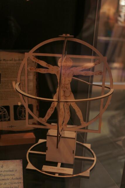 ,,Vitruvianischer Mensch von hinten"