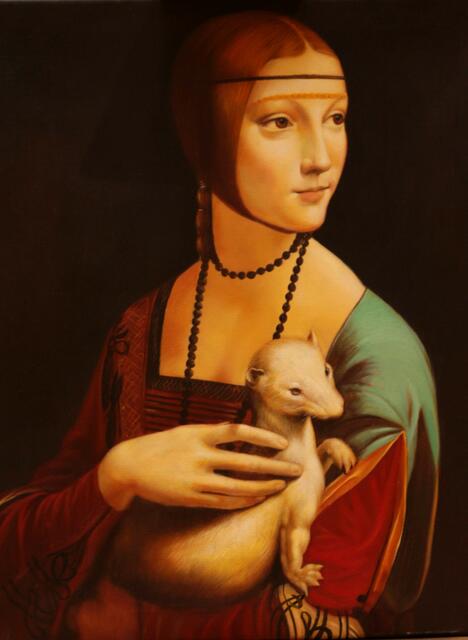 ,,Die Dame mit dem Hermelin"