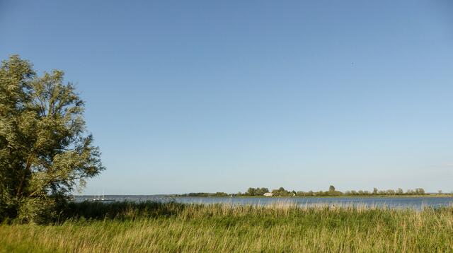 Die Insel Görmitz aus einer anderen Perspektive.