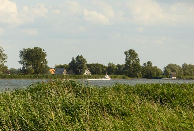 Görmitz ein kleines Eiland im Achterwasser.