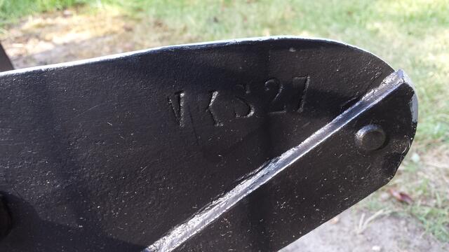 VK 327, Typenbezeichnung des Streichbleches