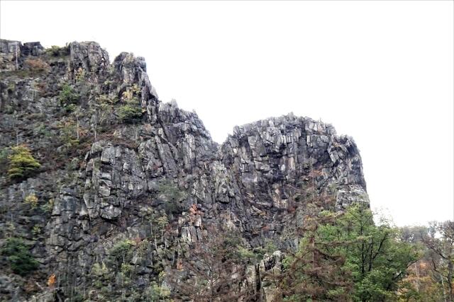 Felsformationen im Bodetal (Gewitterklippen)